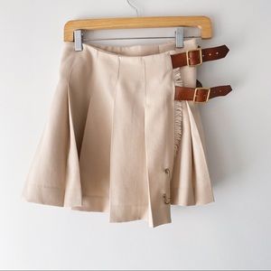 Burberry Pleated Mini Skirt